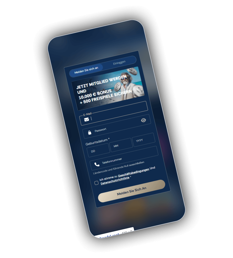 LuckyMeister Casino Registrierung DE